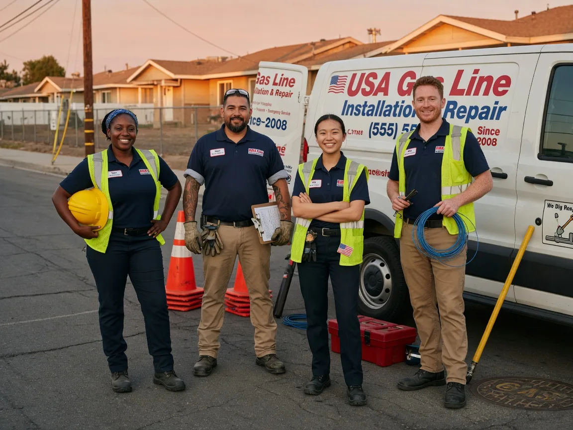 Gas Line Installation company in Bulan, KY